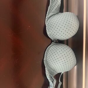 Victoria's Secret Blue Polka Dot Bra